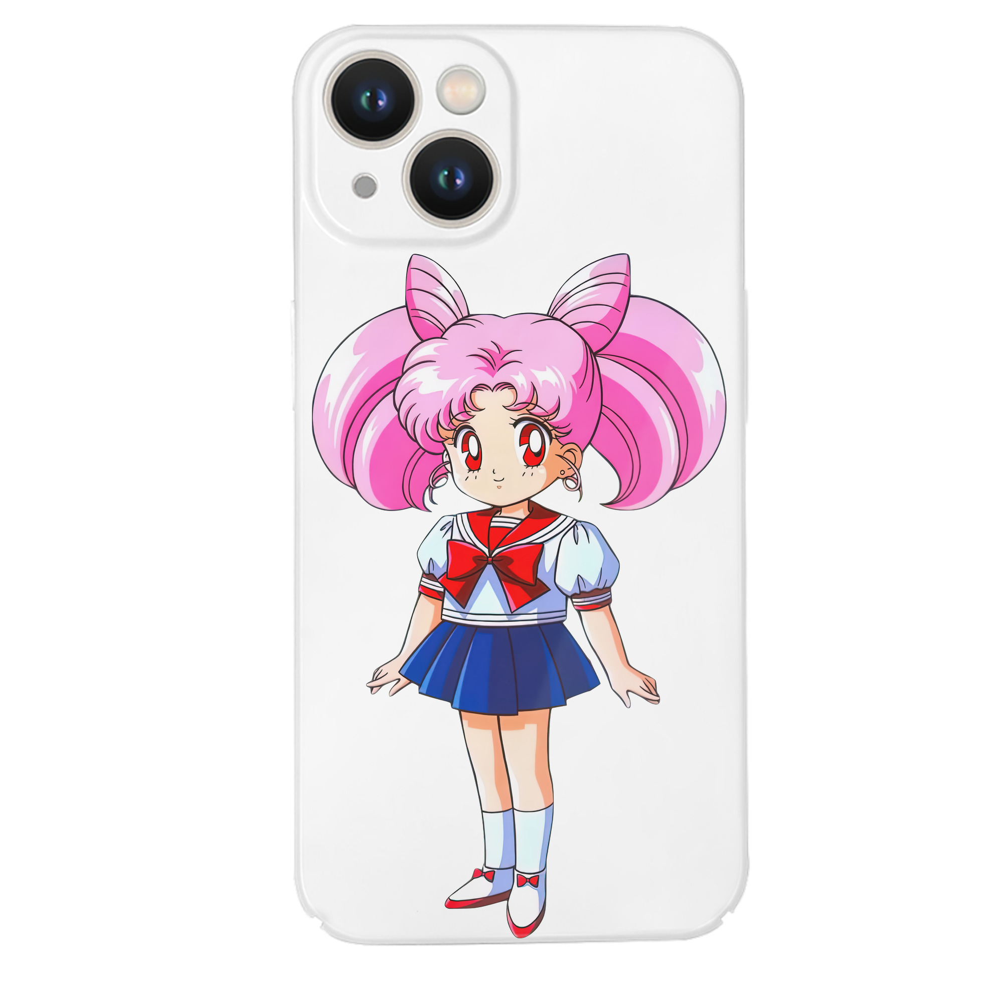 （画像用） 美少女戦士セーラームーン ちびうさ Sailor Moon Chibiusa Tsukino Usagi Small Lady Serenity 【iPhone 14シリーズ対応】ハードケース